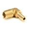 AccuTemp AT0P-2628-1 Fitting, Elbow, 1/4" Barb x 1/4"Male NPT, Brass