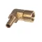 AccuTemp AT0P-3478-1 BRASS ELBOW, 1/4' HOSE BARB ELBOW, 1/4' HOSE BARB