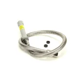 T&S Brass B-0036-H Pre-Rinse Hose with Handle, 36", Flexible