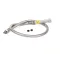 T&S Brass B-0044-HF Flex Hose with Handle & Fisher Adapter, 44", Stainless Steel