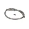 T&S Brass B-0048-H Flex Hose With Grip Handle, 48", Stainless Steel