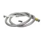 T&S Brass B-0068-H2A Hose, 68", Flexable Stainless Steel, Less handle