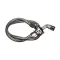 T&S Brass B-0101-A Spray Valve with Aerator, 36" Stainless Steel Flexible Hose