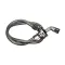 T&S Brass B-0101-A Spray Valve with Aerator, 36" Stainless Steel Flexible Hose