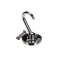T&S Brass B-0104-D Hook, Dummy Wall Hook with Mounting Screws