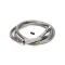 T&S Brass B-0104-H Flexible Hose with Handle, 104", Stainless Steel