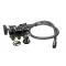 T&S Brass B-0105 SPRAY VALVE AND WALL HOOK OUTLET WITH STAINLESS ST