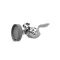 T&S Brass B-0107-035 Spray Valve, Spray Face At A 35 Degree Angle