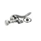 T&S Brass B-0107-B Spray Valve Assembly with Rose Spray Aerator