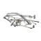 T&S Brass B-0113-ADF08-B EASYINSTALL PRE-RINSE, SINGLE HOLE BASE, 8 ADD-ON
