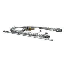 T&S Brass B-0113-C EASYINSTALL PRE-RINSE, SINGLE HOLE BASE, 18 FLEX