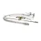 T&S Brass B-0113 Pre-Rinse Assembly, Spring Action, Single Hole, Easyinstall