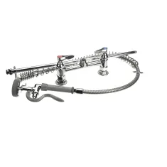 T&S Brass B-0123 EASYINSTALL PRE-RINSE, SPRING ACTION, DECK MOUNT B