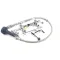 T&S Brass B-0133-01-CR-8C Pre-Rinse Assembly, Easyinstall, Spring Action, 8" Wall Mount