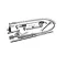 T&S Brass B-0133-14-CRBJ EASYINSTALL PRE-RINSE, 8 WALL MOUNT, CERAMAS, B-0