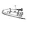 T&S Brass B-0133-A12-B08 EASYINSTALL PRE-RINSE, SPRING ACTION, 8 WALL MOUN