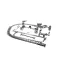 T&S Brass B-0133-ADF14-B Pre-Rinse Faucet Assembly with Add-On Faucet