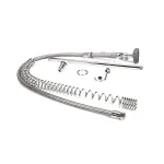 T&S Brass B-0133-LB Pre-Rinse Assembly Less Base Faucet, 44" Hose/Spray Valve/18" Riser/Spring