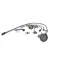 T&S Brass B-0160 SPRAY ASSEMBLY, SINGLE HOLE BASE, ANGLED SPRAY VAL