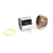 T&S Brass B-0199-02-F10 1.0 GPM AERATOR, 3/8 NPSM MALE THREADS