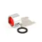 T&S Brass B-0199-06 Aerator, Vandal Resistant, 2.2 GPM, w/ Plate & Gasket, 55/64-27UN, FE