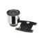 T&S Brass B-0199-07-N05 Vandal Resistant Spray Device, 0.5 GPM, 3/8" NPSM Male Threads