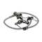 T&S Brass B-0200-LN Double Pantry Base Faucet, Swivel Outlet, Single Hole Base, Less Nozzle