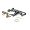 T&S Brass B-0207-CR-LS Single Hole Pantry Faucet, Ceramic Cartridge, Deck Mount, 6" Nozzle, Lever Handle