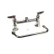 T&S Brass B-0220-061X 8 DECK MOUNT MIXING FAUCET, ETERNAS, 10 SWING NO