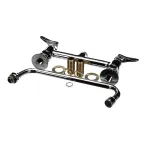 T&S B-0220-061XCRF1 Deck Mounted Pantry Faucet with 8" Adjustable Centers, 10" Swing Nozzle, 1.0 GPM Aerator, Cerama Cartridges, and Lever Handles