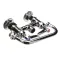 T&S Brass B-0228 Faucet, 4" Deck Mount, 6" Swing Nozzle, Lever Handles, Double Pantry