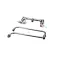 T&S Brass B-0230-24DJ-CR FAUCET, 8 WALL MOUNT, CERAMAS, 24 DOUBLE-JOINT S