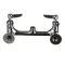 T&S Brass B-0230-CR-LN 8 WALL MOUNT MIXING FAUCET, SC-CERAMA CARTRIDGES,