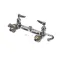 T&S Brass B-0231-EE DOUBLE PANTRY FAUCET, WALL MOUNT, 8 CENTERS, 12