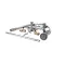 T&S Brass B-0287 Big-Flo Pre-Rinse Unit, 8" Wall Mount, Add-On Faucet, Spray Valve