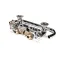 T&S Brass B-0290 Big-Flo Mixing Faucet, 8" Wall Mount, 12" Swing Nozzle