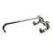 T&S Brass B-0291 Faucet with 18" Nozzle, Wall MT, 8" CTR, Big-Flo