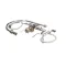 T&S Brass B-0314 DOUBLE PANTRY FAUCET, SWIVEL GOOSENECK, VANDAL RES