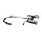 T&S Brass B-0325 Double Pantry Faucet, Deck Mount, 4" Centers, Swivel Gooseneck