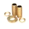 T&S Brass B-0425-M Supply Nipple Kit, 1/2" NPT x 2" Long