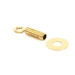 T&S Brass B-0428 SUPPLY NIPPLE, 3/8 NPT X 2-1/8 LONG