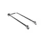 T&S Brass B-0455 Elevated Vacuum Breaker Assembly, 1/2" NPT,Angled Slip Flanges, 6" Centers
