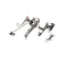 T&S Brass B-0658 SERVICE SINK FAUCET, WALL MOUNT, 8 CENTERS, VACUU