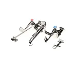 T&S Brass B-0658 SERVICE SINK FAUCET, WALL MOUNT, 8 CENTERS, VACUU