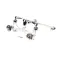 T&S Brass B-0665-CR-BSTR Service Sink, Cerama Cartridges with Check Valves, Lever Handles, Rough Chrome