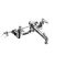 T&S Brass B-0665-CR-POL SERVICE SINK, CERAMA CARTRIDGES W/ CHECK VALVES, L