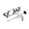 T&S Brass B-0665-RGH Service Sink Faucet, Wall Mount, 8" Center,Vacuum Breaker, Garden Hose Outlet