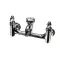 T&S Brass B-0674-CR-BSTP SERVICE SINK FAUCET, 8 WALL MOUNT, CERAMAS, VACUU