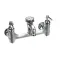 T&S Brass B-0674-CR-BSTR SERVICE SINK FAUCET, 8 WALL MOUNT, CERAMAS, VACUU