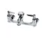 T&S Brass B-0674-RGH Service Sink Faucet, 8" Center, Vac Breaker, Garden Hose Outlet